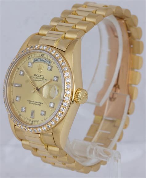 rolex day date 36mm gold